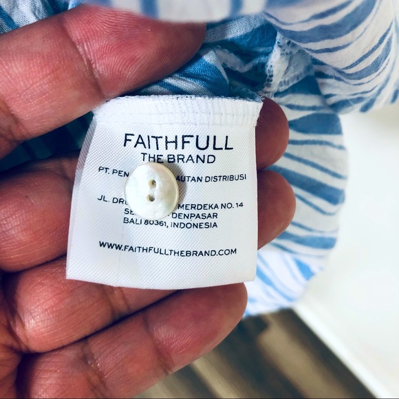 Faithfull The Brand Beach Edit Dress Size 4 EUC - Picture 5 of 10